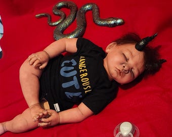 Little demon reborn doll