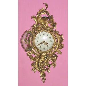 Horloge murale ancienne, française NYROKOKO STYLE AWC-11
