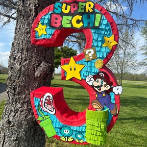 Custom Number Piñata – Personalized Birthday or Event Piñata in Any Theme