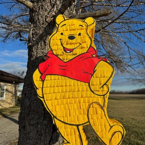 Handcrafted Pooh Bear Piñata | Custom Party Decor