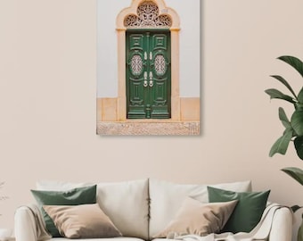 Green Gate in Portugal - Canvas