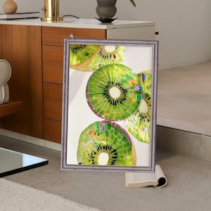Disco Kiwi Art Print | Muurposter | Glam Discobal Kiwi | Preppy | Trendy | Slaapzaal | Direct downloaden | AFDRUKBAAR