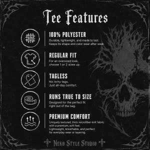 Dark Centipede Gothic Shirt, Unisex Alt Emo Black Alternative Tee image 6