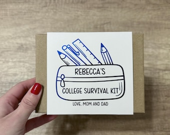 College Gift Card Book Box, College Survival Kit, High School Graduation Gift Card Box, Senior 2026 Gift, College Bound Gift for Freshmen
