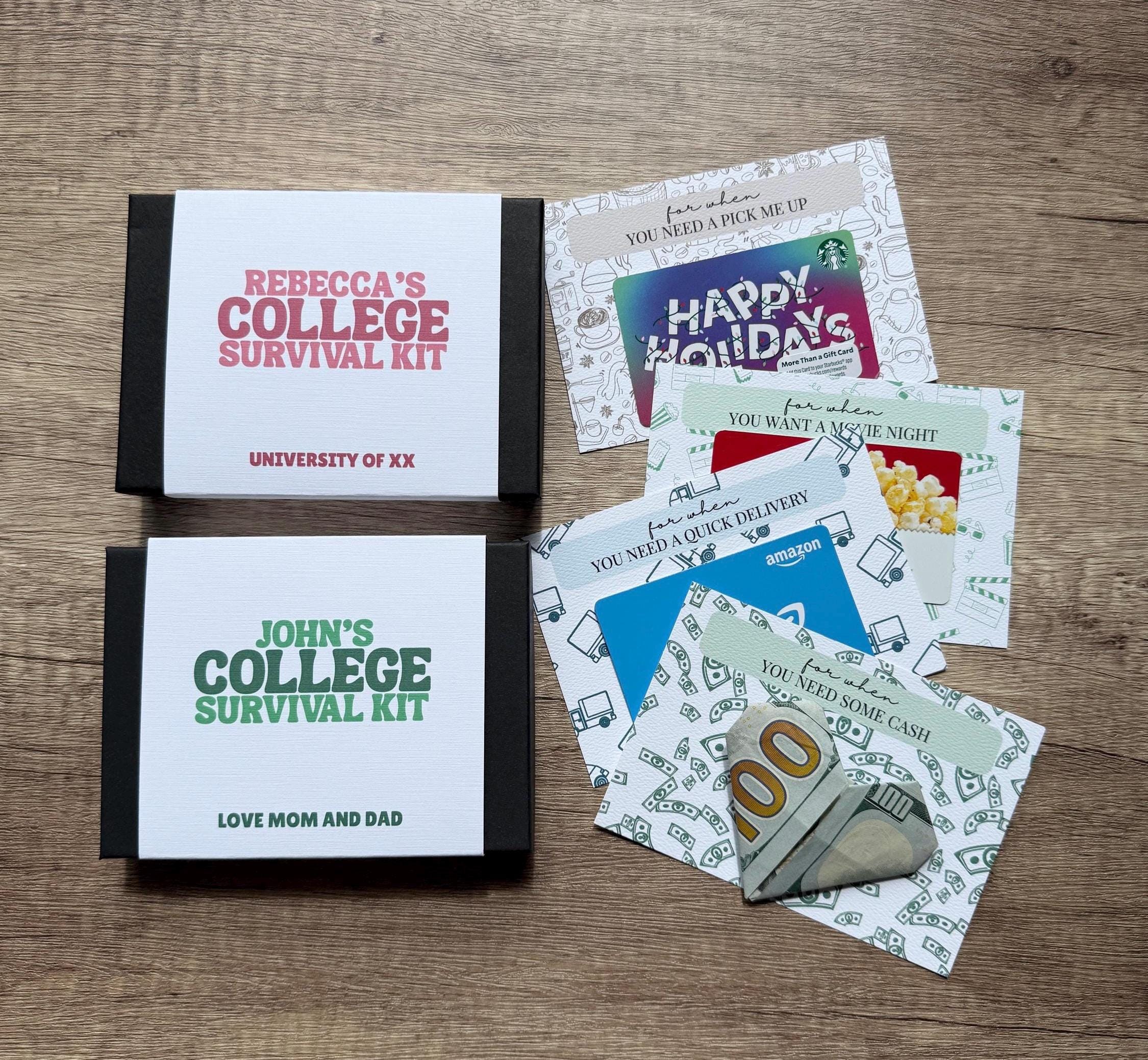College Gift Card Book Box, High School Graduation Gift, College Care ...