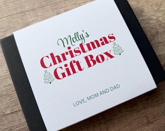Christmas Gift Card Box, Christmas Gift Card Book, Christmas Gift Card Holder, Teen Christmas Gift, Holiday Gift Card, Money Holder