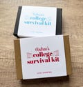 College Survival Kit, College Gift Card Book Box, High School Graduation Gift Card Book, College Care Package, Money Holder, Going Away Gift