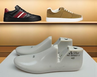 Men’s Split Shoe Last: Alpha Lock Plastic Form for Sneakers, Trainers & Boots – EU 40–45 / US 7–12