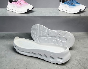 Rubberen damesschoenzolen voor sneakers: lichtgewicht EVA doe-het-zelf-loopzool – 3 kleuren, EU 36-40 / VS 5-7,5