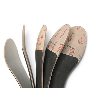 Förstärkta tvålagersinlägg för skomakare | Texon, latexskum och fiber | Skärbara inlägg för gör-det-själv-skor | US 5-10 / EU 36-41 bild 9