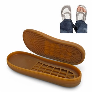 Barefoot Shoe Soles for DIY Sneakers & Trainers | Unisex Rubber Outsoles | Wide Toe Box | Sizes US 5-12 / EU 36-45