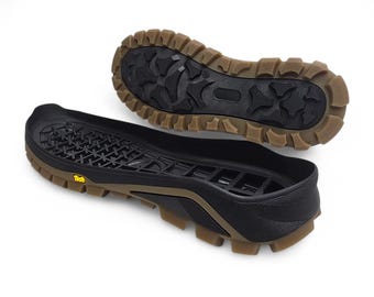 Men’s Rubber Shoe Soles for Boots and Sneakers | Rubber Outsoles for DIY Shoemaking | Durable & Non-Slip | Sizes US 7-12 / EU 40-45