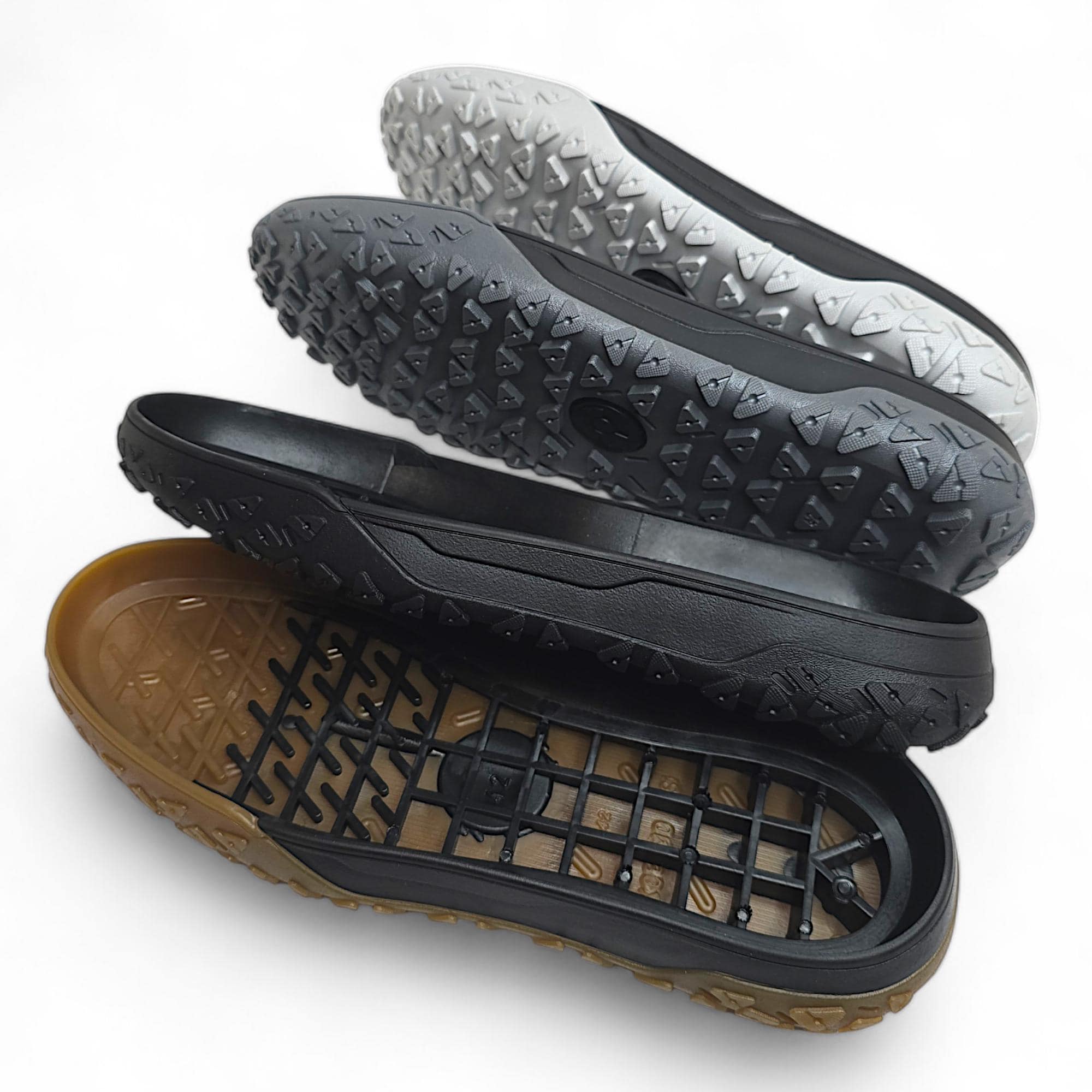 Men’s Rubber Shoe Soles | Durable Outsoles for DIY Shoe Making/Repair | Work & Casual Shoe Outsoles | Non-Slip | Sizes US 7-12 / EU 40-45