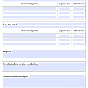 Speech Therapy Treatment Plan Template Editable Fillable Printable Speech Therapy Treatment Plan Template Editable Fillable Printable