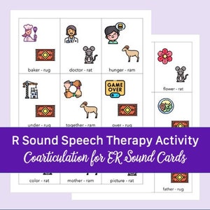 Terapia mowy R Sound - koartykulacja dla kart dźwiękowych ER
