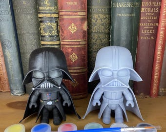 Darth Vader Figurine — Paint-Your-Own 3D Printed Model Kit