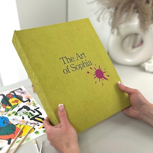 Personalized Art Baby Keepsake Binder: A4/A5/Letter Size
