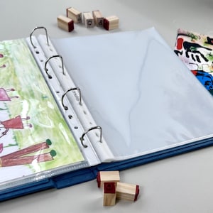 Personalized Kids Art Binder: Custom Keepsake Portfolio