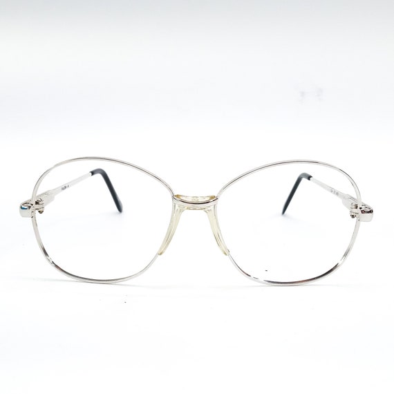 80s glasses vintage eyeglasses | large round eyeg… - image 4