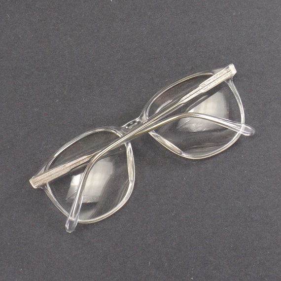 vintage kids clear round eyeglasses vintage 80s N… - image 4