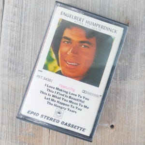1976 cassette tape ENGELBERT HUMPERDINCK after the loving Parrot Records Epic stereo cassette
