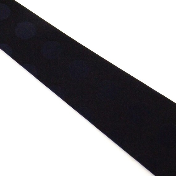 vintage necktie tie polka dot neckties mens 52" N… - image 7
