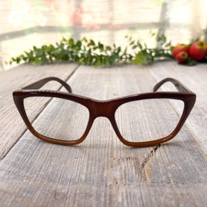 Montures de lunettes oeil de chat marron uniquement lunettes de vue pour femmes cadavres d&#39;animaux lunettes vintage des années 1990 accessoires de mode accessoires de mode