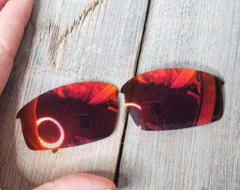 flesdop rood gepolariseerde Oakley OEM-glazen zonnebril accessoires spiegellens