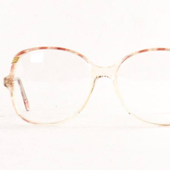 Molde acuerdo Establecimiento Gafas cuadradas vintage 80s NOS oro rosa claro brillo gafas de - Etsy España