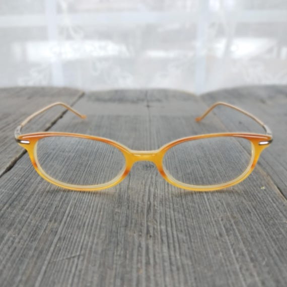 translucent blonde glasses frames pillow eyeglass… - image 1