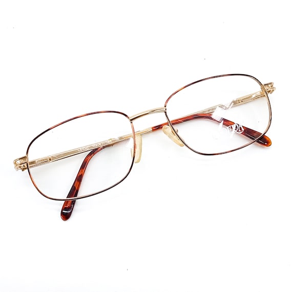 90s glasses vintage eyeglasses, made in italy | r… - image 1