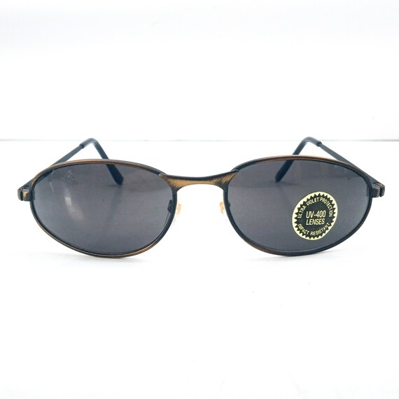 80s oval sunglasses vintage modern sunglasses ret… - image 3