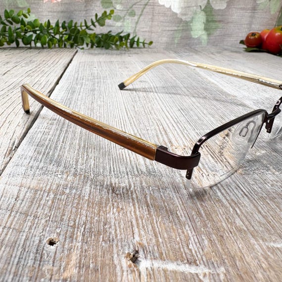 Vintage Wrangler Semi-Rimless Eyeglasses Frames: … - image 2