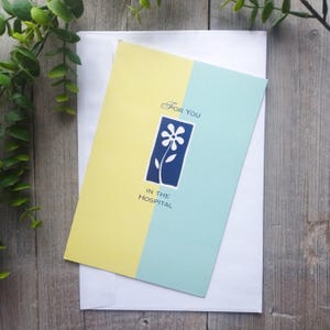 Bon rétablissement carte de voeux séjour à l'hôpital rétablissement une pensée pour vous homme/femme/ami/famille