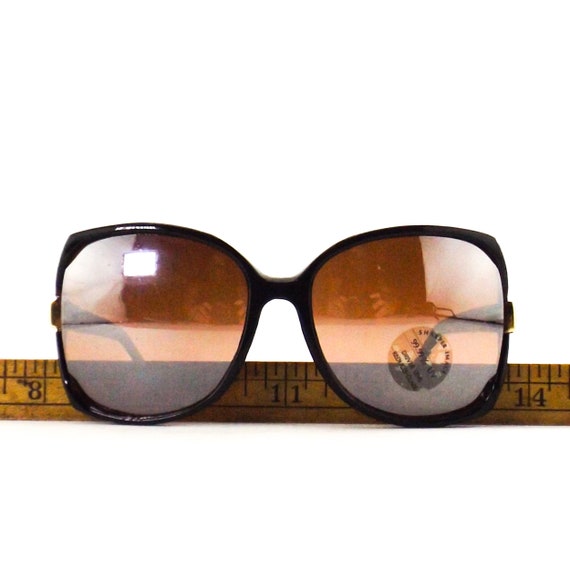 1980s NOS vintage oversized sunglasses | 80s squa… - image 6