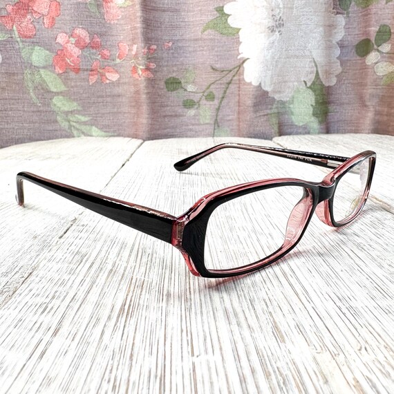 rectangular eyeglass frames only 52[]16/140 black… - image 2