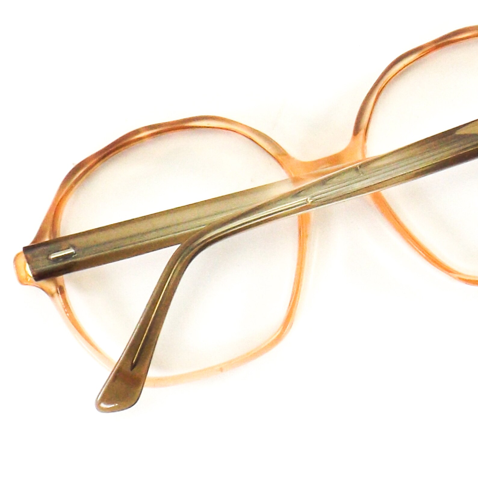 French eyeglasses oversized round mod eyeglasses vintage 80s Etsy