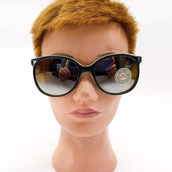 80s large round sunglasses vintage sunglasses pet… - image 6