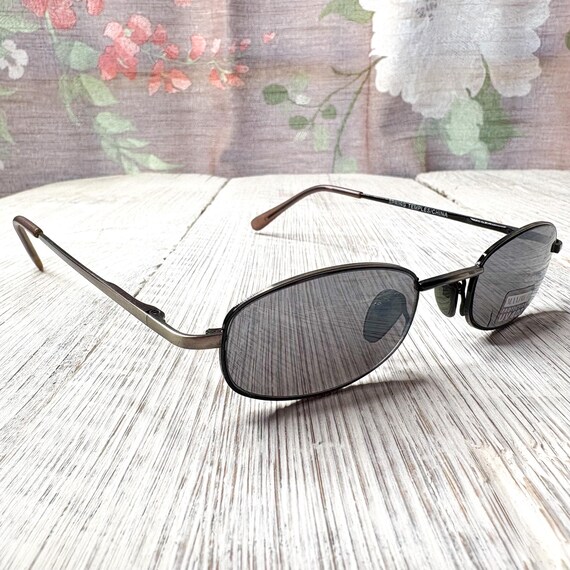 Vintage Metal Frame Sunglasses: Silver Pink or Gu… - image 9