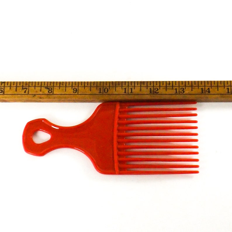Vintage Detangling Hair Pick Comb 80s NOS Unbreakable Nylon Etsy
