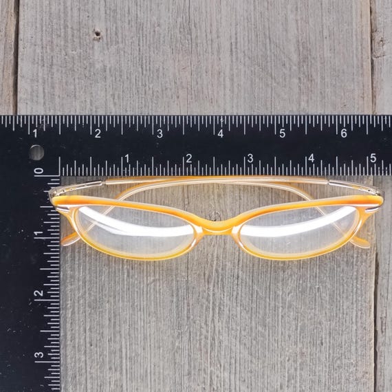 translucent blonde glasses frames pillow eyeglass… - image 3