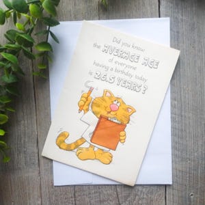 Geburtstagskarte jemand besondere Liebe lustig/Humor/Neuheit Katze Arzt besonderer Tag Mann/Frau/Freund/Kollege