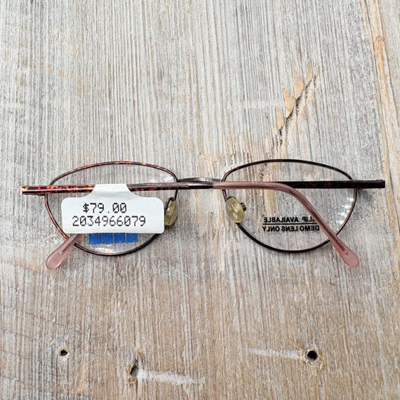 Kids Copper Tortoiseshell Eyeglasses: Vintage Met… - image 7