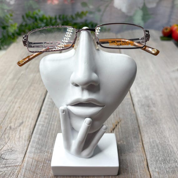 Vintage Rectangle Eyeglass Frames: Metallic Brown… - image 7