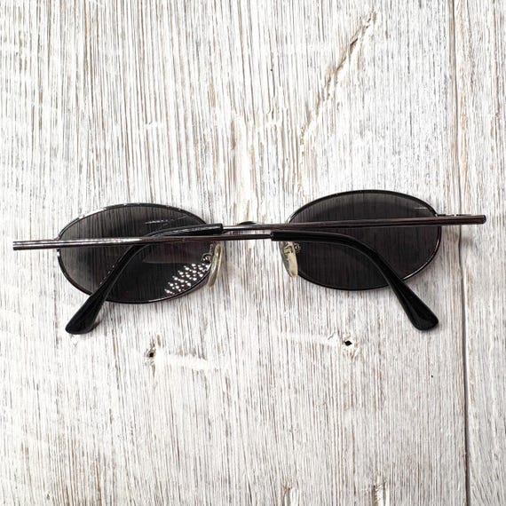 Vintage Metal Frame Sunglasses: Copper Unisex UV … - image 7