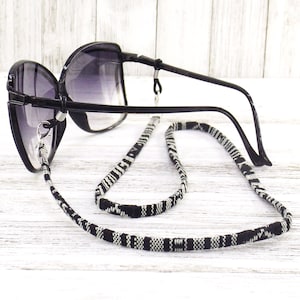 cloth eyeglass holder strap men women | fabric sunglasses lanyard | hippie necklace for glasses | earbuds loop chain