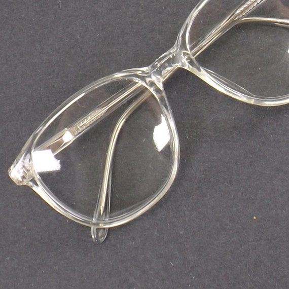 vintage kids clear round eyeglasses vintage 80s N… - image 2