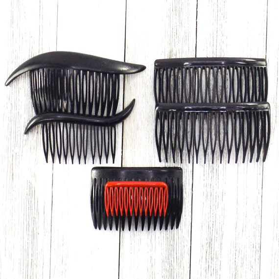 1960's Vintage Deadstock Rat Tail Comb, Made In France
