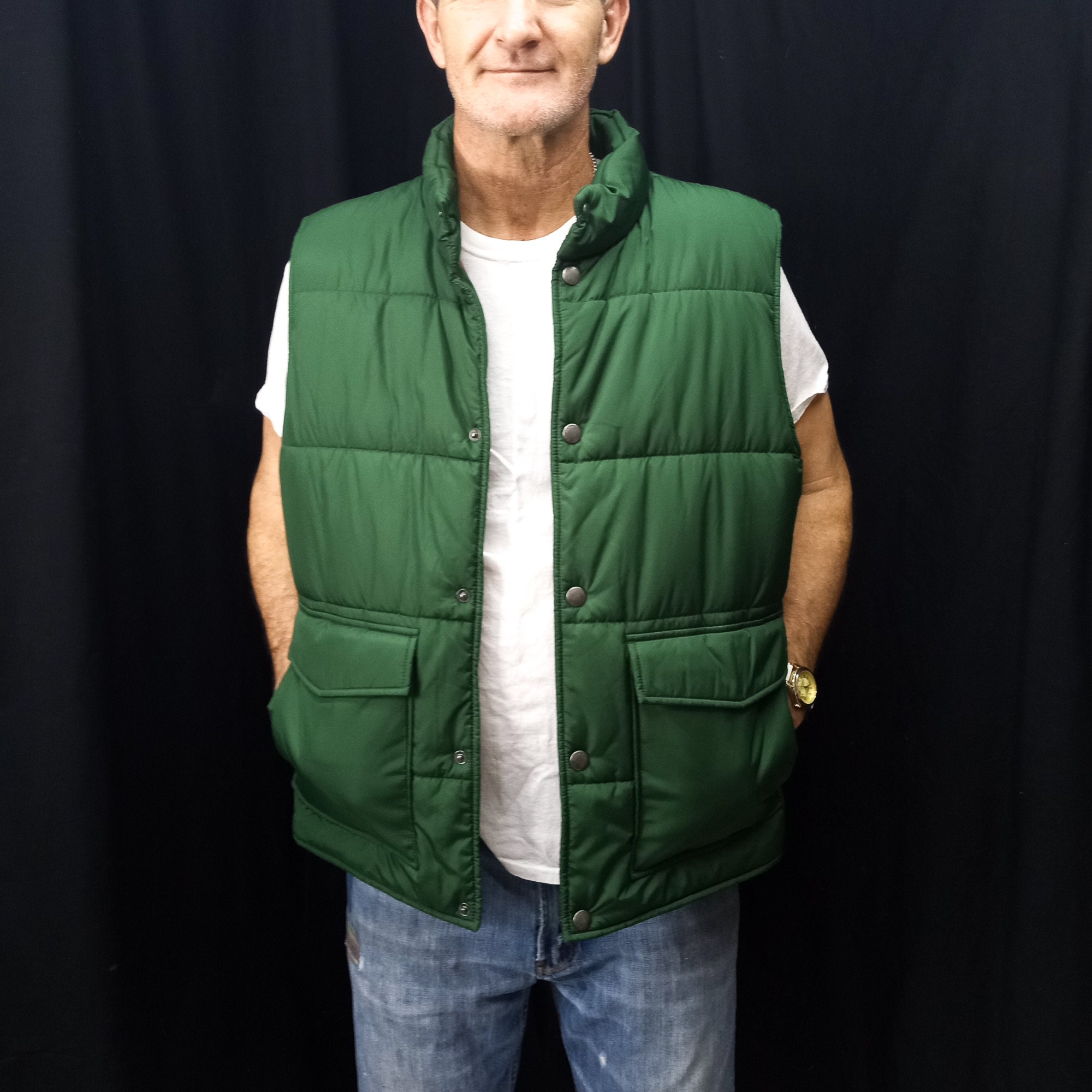 Pillow Bubble Vest - Green