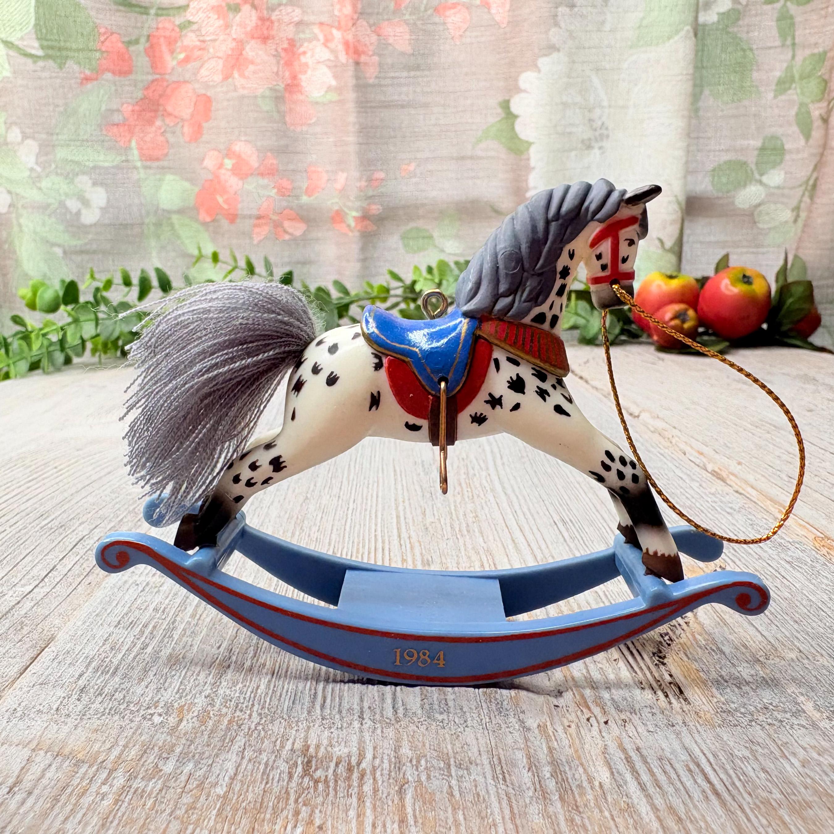 Hallmark Mini Rocking Horse Christmas Ornaments Australia - Main Image